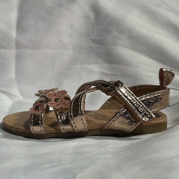 Rampage Baby Girls Sandals Strappy Sling Back Shoes NWT Sz 6-9M - Picture 4 of 6